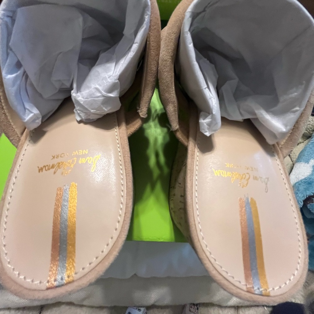 NWT Sam Edelman Women's Yuki Platform Wedge Sandal Golden Caramel - Picture 9 of 15